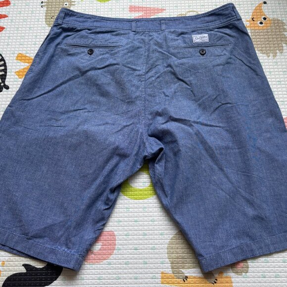 Louis Vuitton Blue Cotton Chambray Shorts 39-40 - Picture 4 of 10